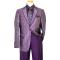 Pronti Grape Paisley Design Suit B5996